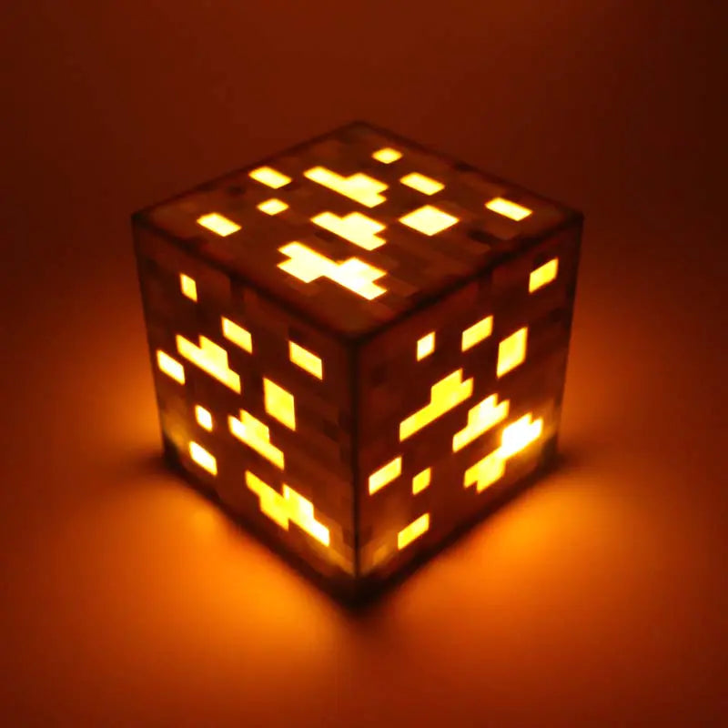 Minecraft-Inspired Torch & Cube LED Lights